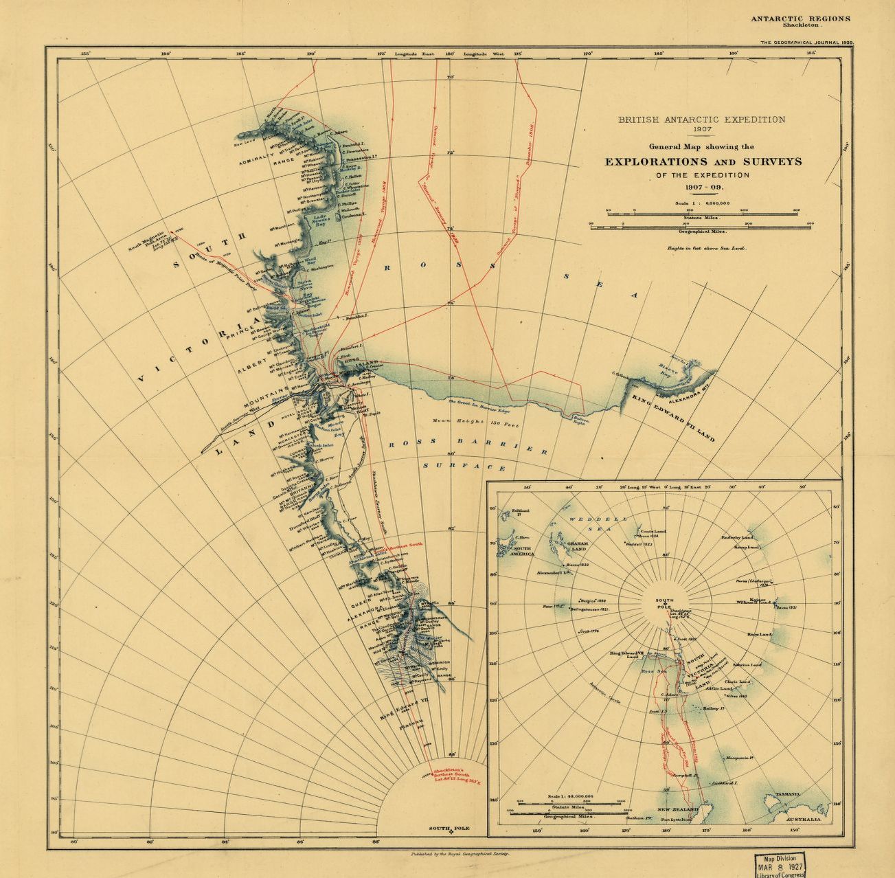 Nimrod exploration and survey map — actual institutional image