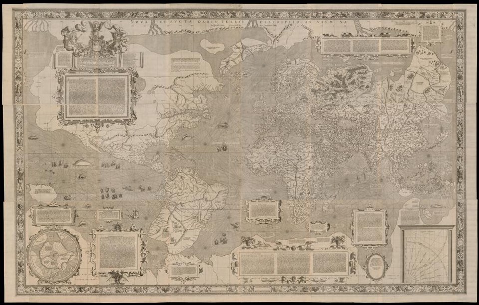 Nova et aucta orbis terrae descriptio ad usum navigantium emendate accomodata — actual institutional image