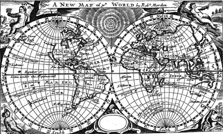 World map in Geography Rectified — actual institutional image